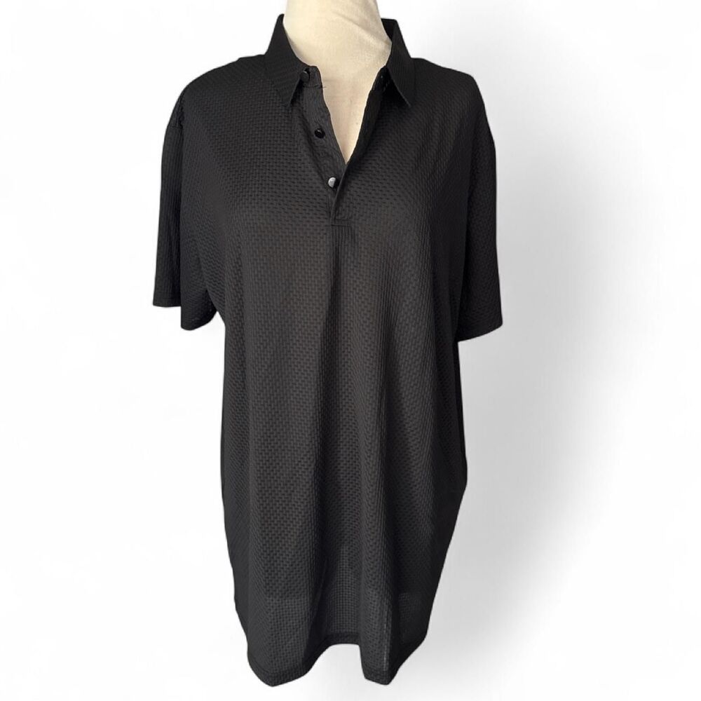 Unbranded Men's Black Polo-shirts
